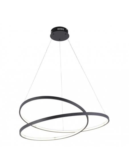 Suspension - Roman - Noir - Aluminium