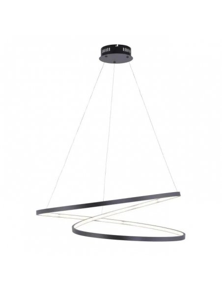 Suspension - Roman - Noir - Aluminium