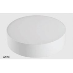 Plafonniers 20 W en saillie Blanc